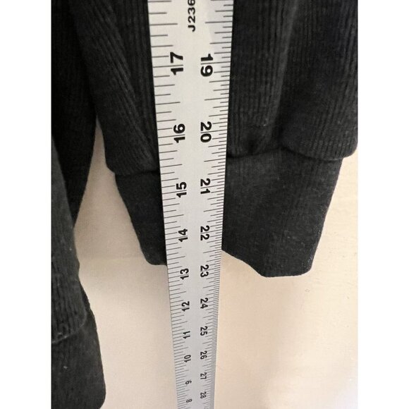 U.S. POLO ASSN Men  Quarter Zip Pullover Sweater Top Black Size 2XL - Picture 11 of 12